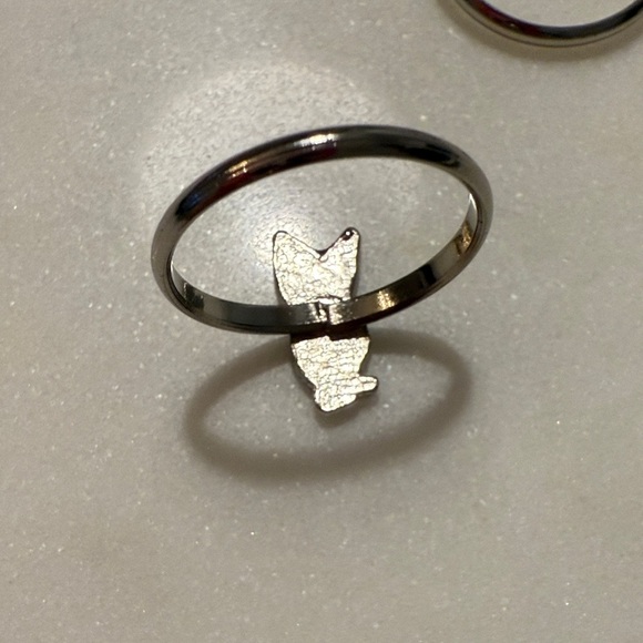 Vintage Silver & Turquoise 17 Assorted Rings - Picture 3 of 3